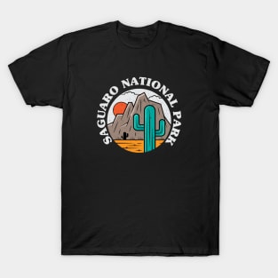 Retro Saguaro National Park T-Shirt